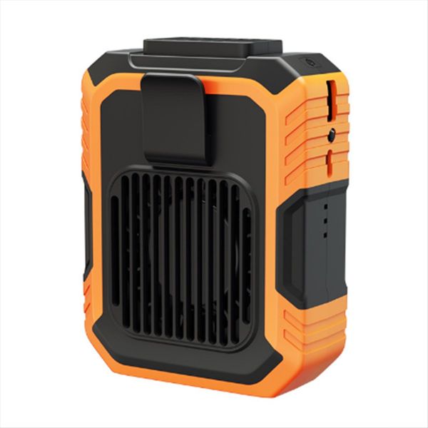 4000Mah Wearable Personal Fan Portable Mini Waist Fan Compatible with None