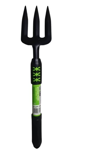 42cm Garden fork Hedge Fork Trowel Garden Tool Cast- Duty Gardening Shovel