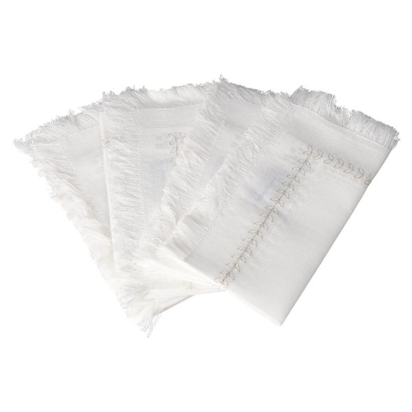 Danny Home Napkins Set 4 Piece 44.5cm - White