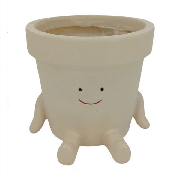 Smile Face Planter Pot Funny Plant Pot For Indoor Outdoor Plants B