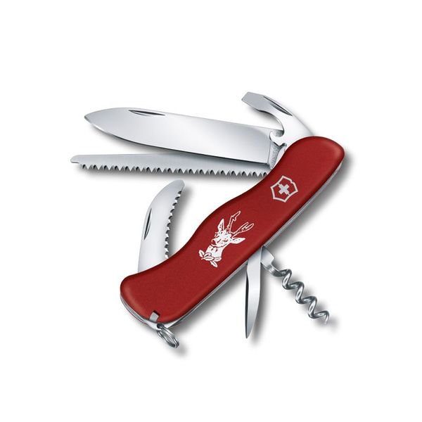 Victorinox Hunter Dual Blade Liner Lock Pocket Knife - 111mm