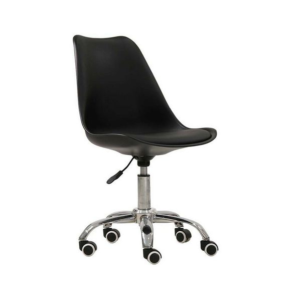 Modern Swivel Home Office Chair with Padded Seat