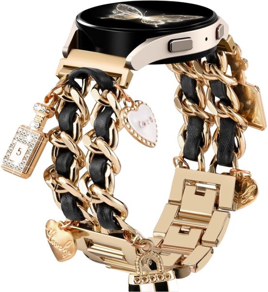 Stylish Metal Band Compatible Galaxy 7 Band/FE 6 5 4 40mm 44mm,Galaxy