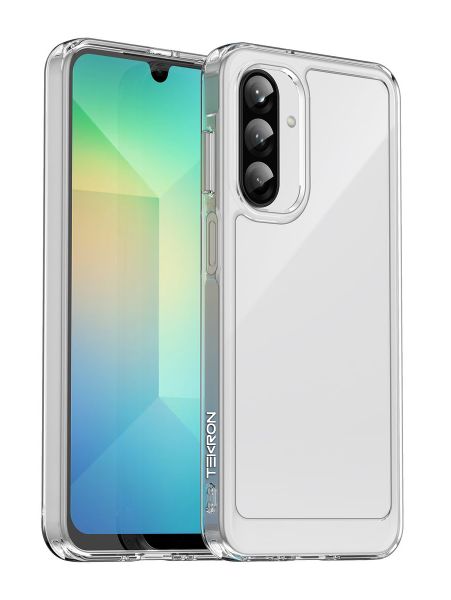 TEKRON Shockproof Slimfit Candy Clear Cover Designed for Samsung Galaxy A26