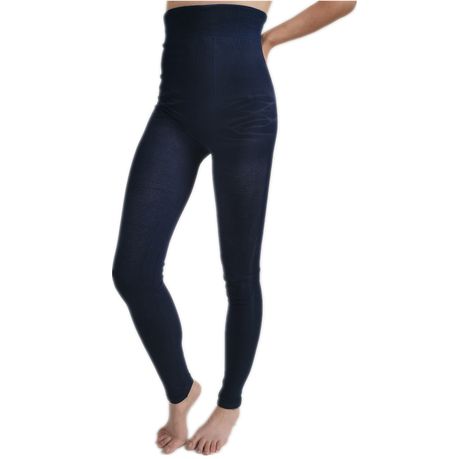 Women Fleece Lined Denim Jeans Leggings Thicken Skinny Stretch