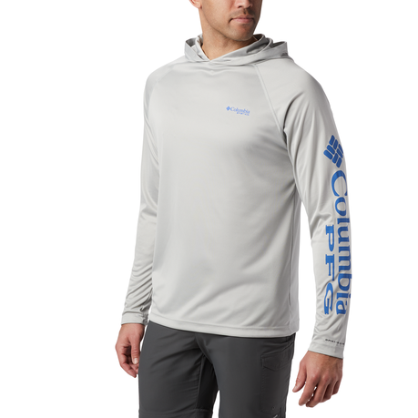 Columbia Mens Terminal Tackle Heather Hoodie in Cool Grey, Shop Today. Get  it Tomorrow!