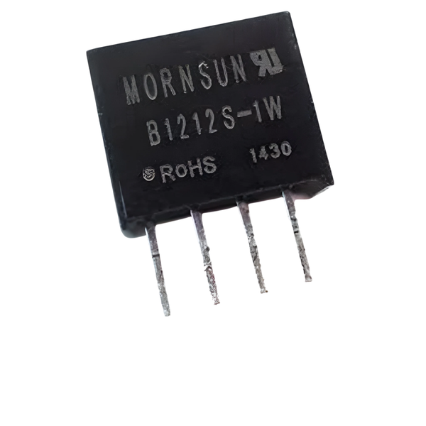 B1212S-1W 1W DC/DC Converter 12V Input 12V Output 80mA SIL Package