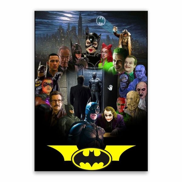 Batman Movie Characters Poster - A1