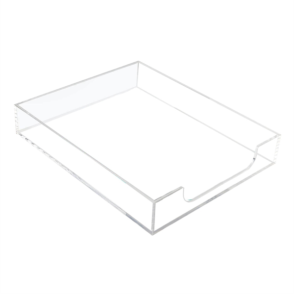 Acrylic Letter Tray Paper Organizer Desktop Organizer Tray