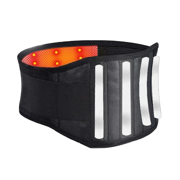 Self Heating Magnetic Therapy Back Waist Support Belt Lumbar Brace Massage
