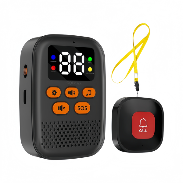 OQIMAX Wireless Caregiver Pager Nurse Call Buttons Elderly