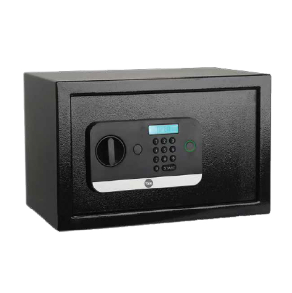 Yale Stellar Fingerprint Access Safe with Keypad and Mechanical Key - Small