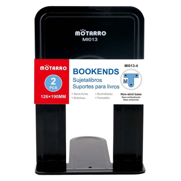 MOTARRO Pair Metal Book Holders for Office