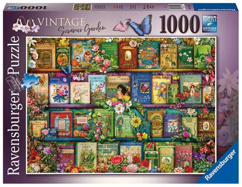Ravensburger 1000Piece Puzzle Vintage Summer Garden