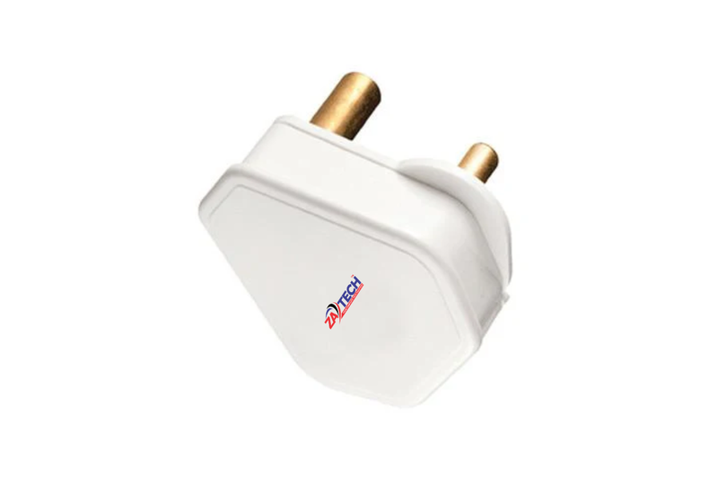 ZATECH Black 3-Pin Plug Top 16A 250V | Durable Power Connector
