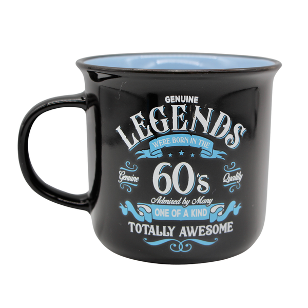 Legends Mug - Decade: 1960's - Blue
