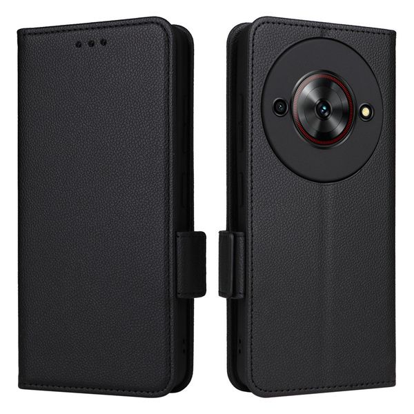 Buckle Lychee Patterned Leather Cover Compatible With Realme 13 Pro Plus 5G