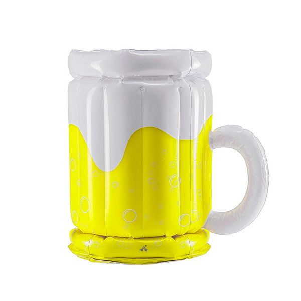 ALANES Inflatable Cooler Beer Mug Party Beverage Cooler Floating Drinks Bin