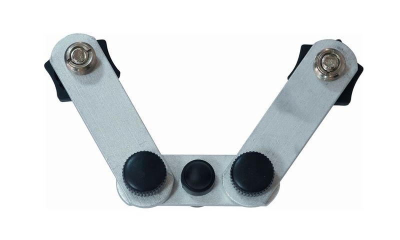 QUIK LOK Adjustable Dual Microphone Holder
