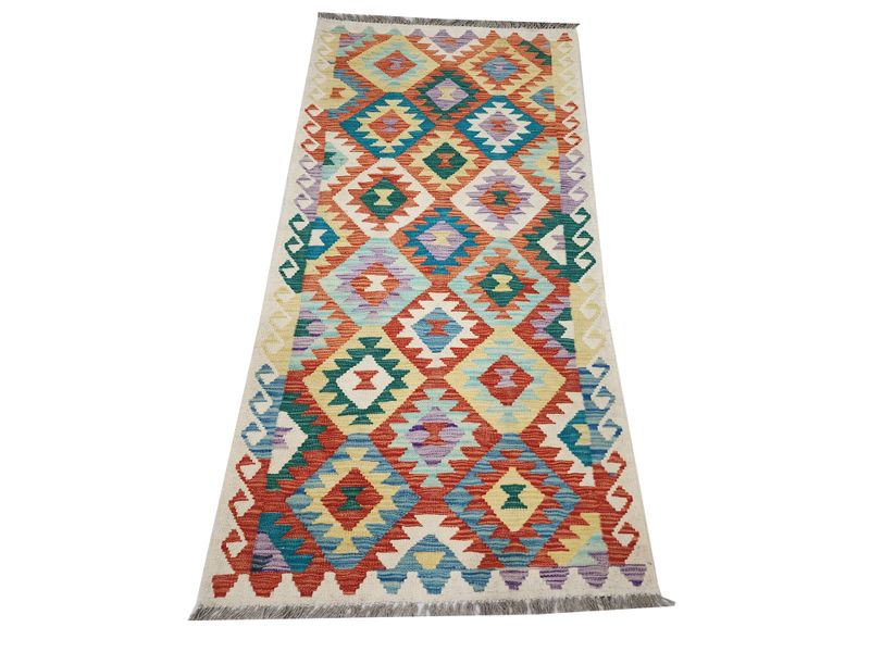 Fine Handmade Choubi Kilim 200 x 71 cm