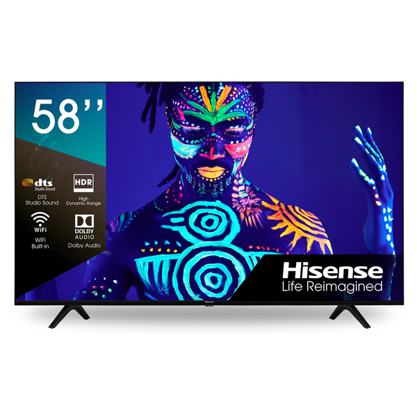Hisense 58" A6G UHD Smart TV with HDR &amp; Bluetooth