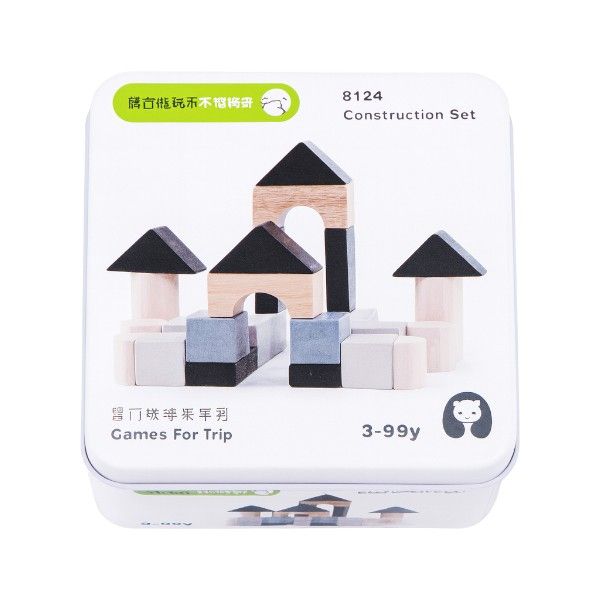 Early Education Construction Block Toy Set - Multi-Colour