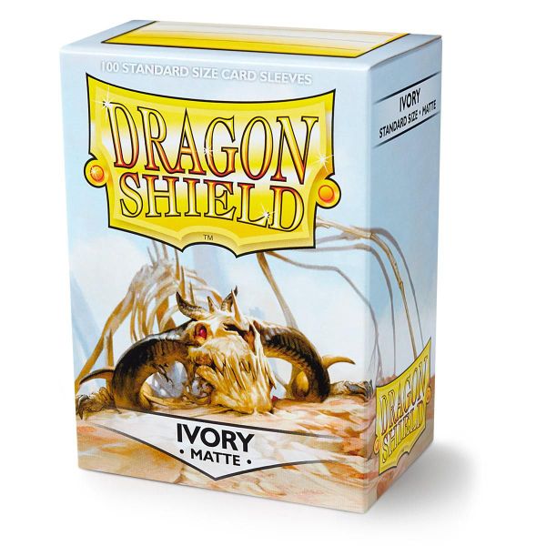 Dragon Shield Ivory Sleeves
