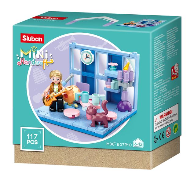 Sluban Mini Handcraft - Music - 117 Piece