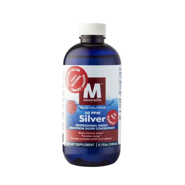 Mineralife - Silver - To Promote Overall Health &amp; Wellness - 240ml