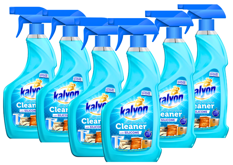 Kalyon 750ml Multipurpose Cleaner, Furniture Polish Spray, Pack of 6