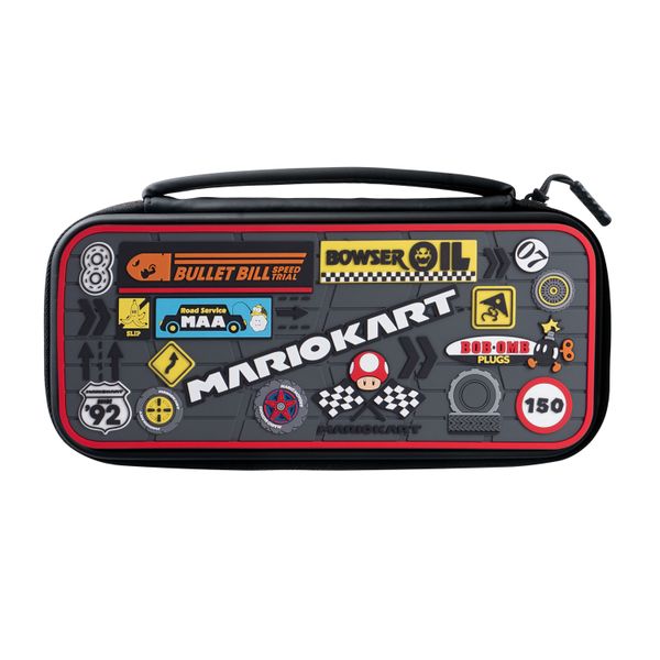 PDP NSW Travel Case Plus Mario Karts adverts