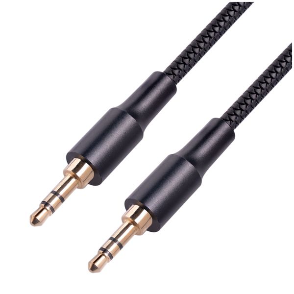 1PCS 3.5mm Car Jack Audio Cable Compatible With Smartphone Male to Aux