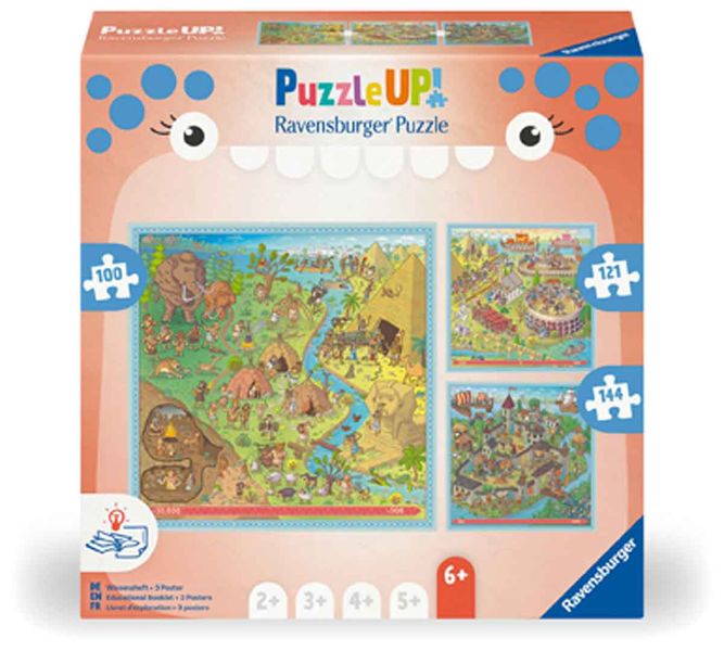 Ravensburger Puzzle Up 100-121-144 Piece History