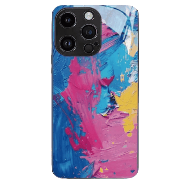 Oil Painting Style Irregular Compatible With iPhone 15 Case Cover