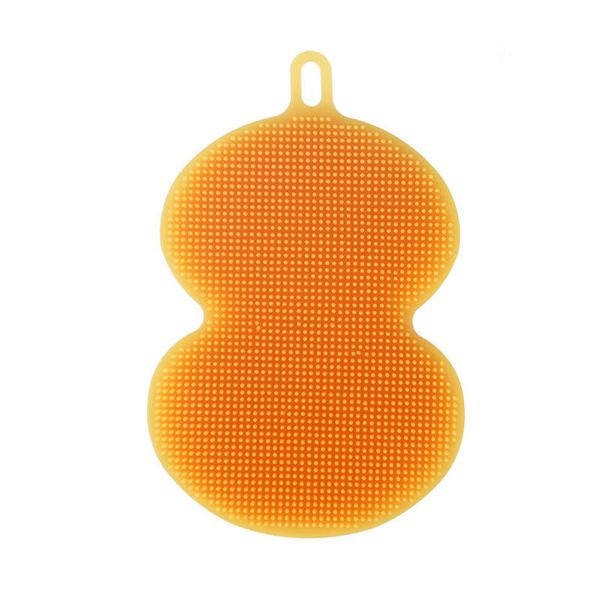 Silicone Dish Washing Sponge Scrubber