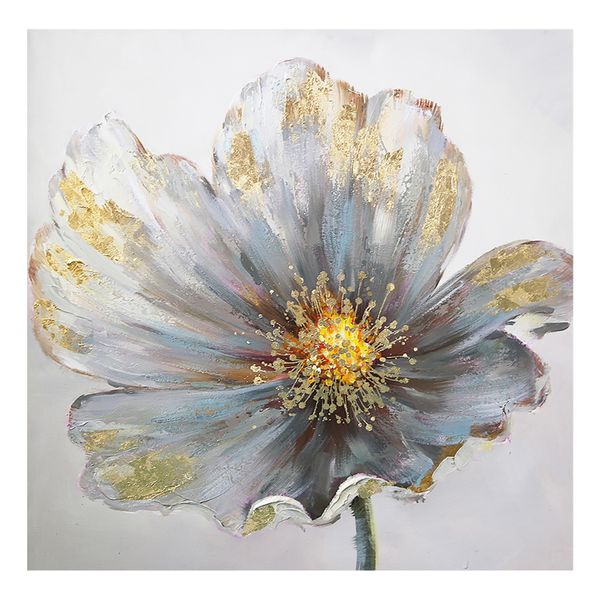 Wall Art Canvas - Flower Blosson - 80 x 80