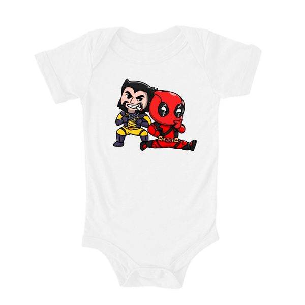 Deadpool &amp; Wolverine Baby Baby Short Sleeve Body image