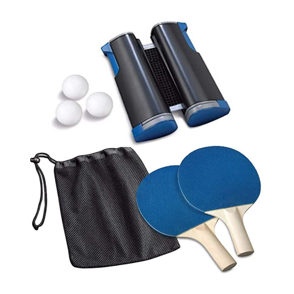 All-in-One Portable Table Tennis Set – Ping Pong Net for Any Table