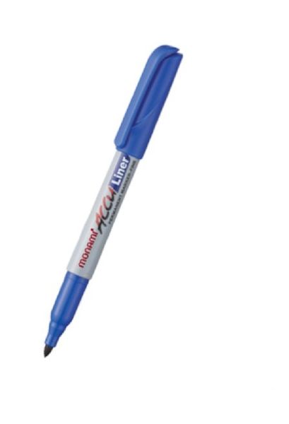 Accu Liner Permanent Marker - Blue X 3 image