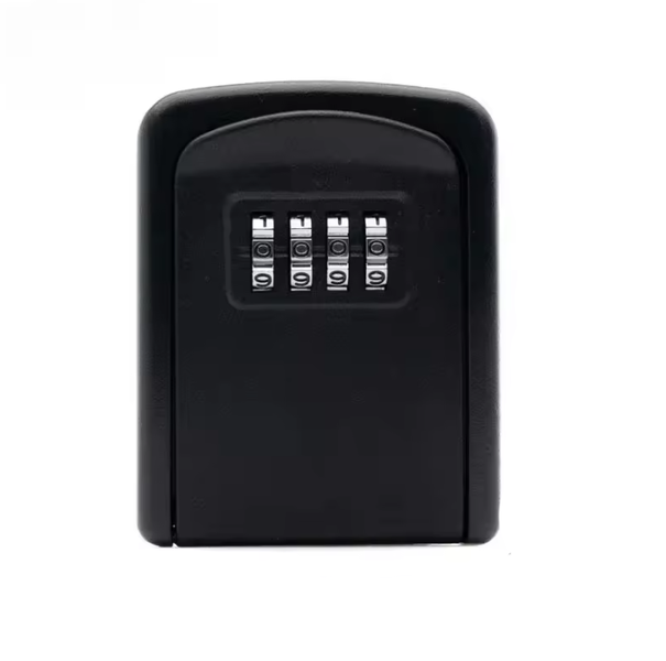 Metal Key Lock Box, Outdoor Wall-mounted Key Chain Storage Box