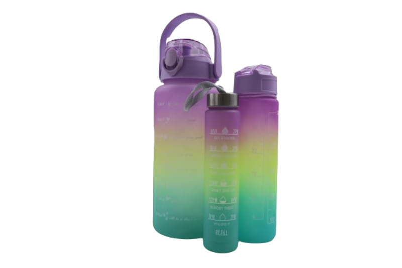 Beverage Bottles - Set of 3