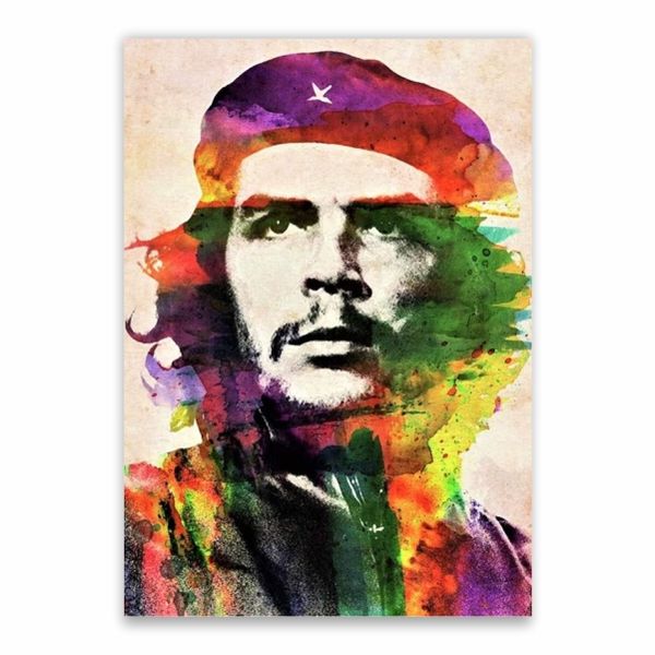Che Guevara Rainbow Colours Poster - A1