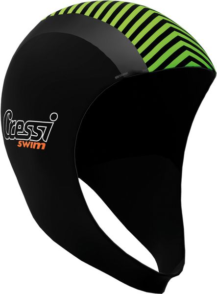 Cressi Swim Hood 2 mm Neoprene Hood for Snorkeling, Swimming &amp; Water Sports