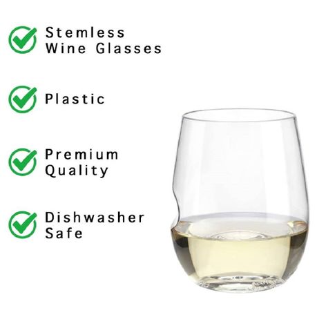 Dishwasher Safe Govino®16oz Wine Glass