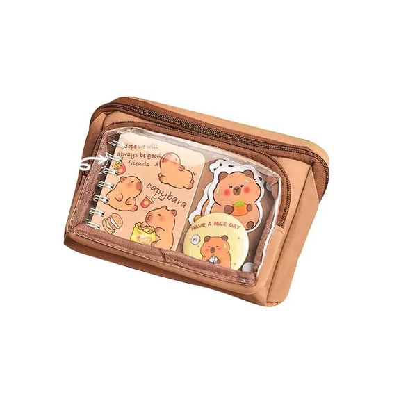 Capybara Mini Stationery Kit - 61 include Stationery Cute &amp; Portable