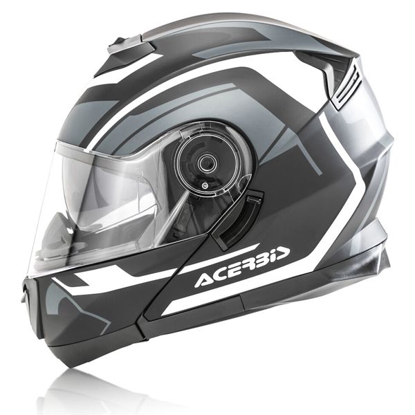 Acerbis Serel Flip Up Modular Helmet Black / Grey
