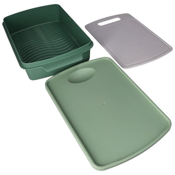 Danny Home Marinade Tray &amp; Cutting Board 37cm 2 Piece