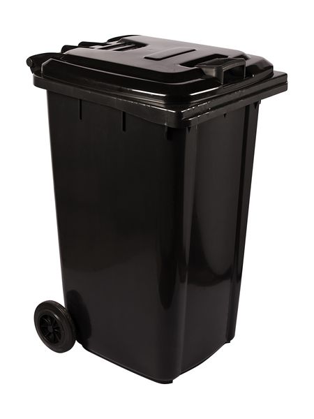 240L Wheelie Plastic Waste Yard Bin
