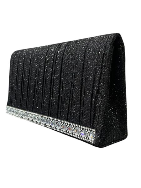 BC Formal Satin Diamond Clutch Purse Fy-29