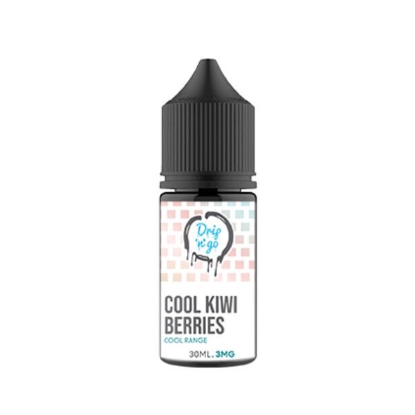 30ml Drip 'n Go 3mg - Cool Kiwi Berries
